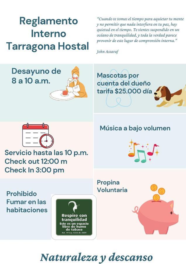 Tarragona Hostal Santa Rosa de Cabal Exterior photo